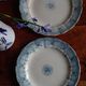 Set of 6 plates iron earth H Boulenger Choisy-le-Roi