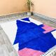 Tapis beni ouarine fait main traditionnel 250cmx150cm