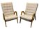 Pair of armchairs by Jan Vaněk, 1940s, fully restored, Czechoslovakia