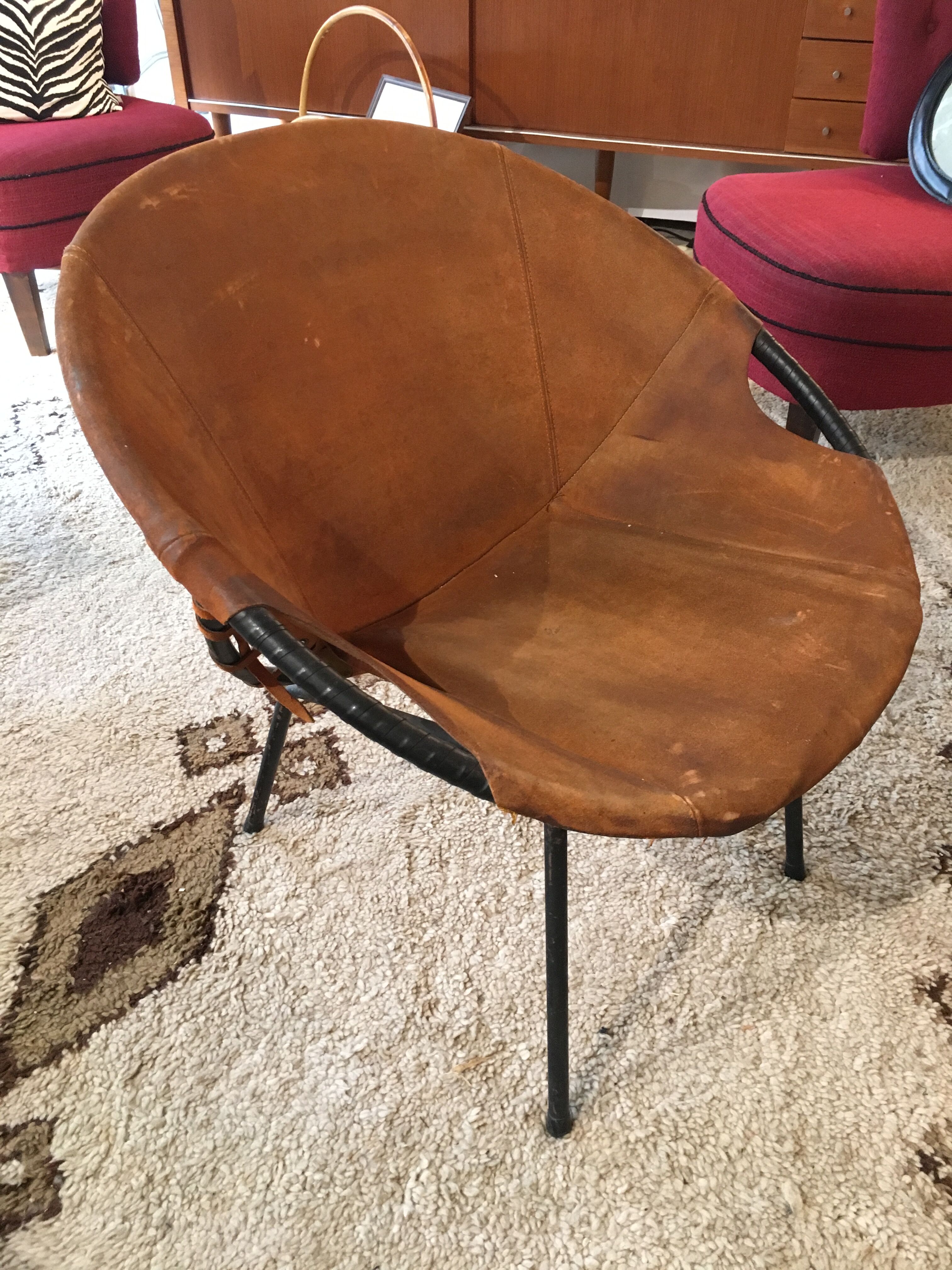 Pair of Lusch Erzeugnis armchairs