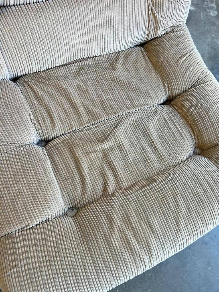 Set of 2 vintage meurop modular armchairs / single seat
