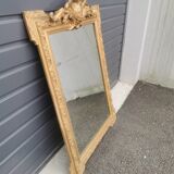 Louis XV style gilded mirror