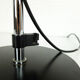 Adjustable Space Age table lamp, original orange lampshade, Staff Leuchten, Germany 1970