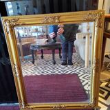 Beveled golden mirror 60 cm*72 cm