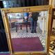 Beveled golden mirror 60 cm*72 cm
