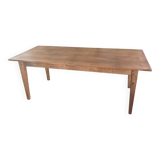 Solid oak farm table