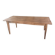 Solid oak farm table