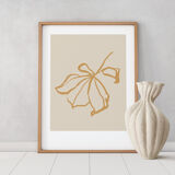 Botanical illustration giclee print, 50x70