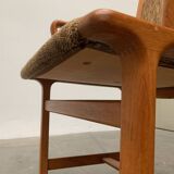 Set of vintage Danish teak chairs