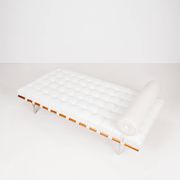 Barcelona daybed by Ludwig Mies van der Rohe fro Knoll, 1980s