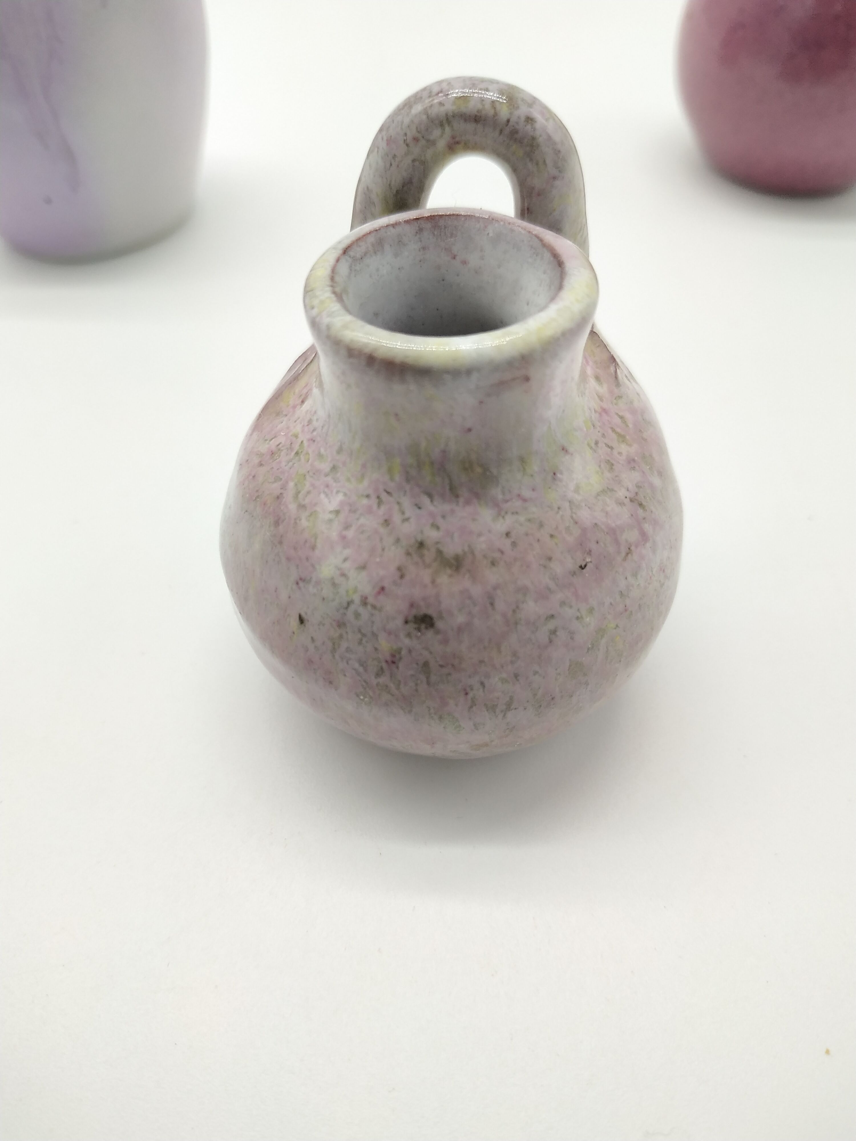 Set of 3 Scandinavian miniature ceramic vases