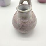 Set of 3 Scandinavian miniature ceramic vases