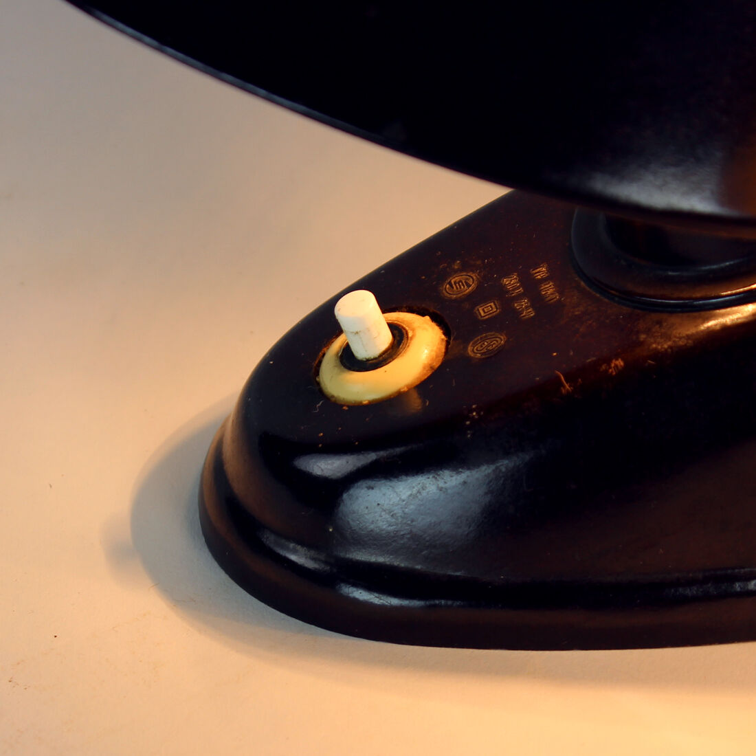 Bakelite Office Lamp By Bauhaus Team, Czechoslovakia, Circa 1930