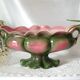 Jardinière cache pot barbotine Orchies art déco