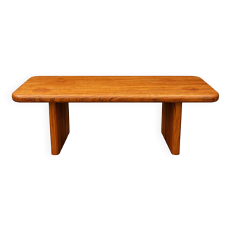 Old wooden low bench