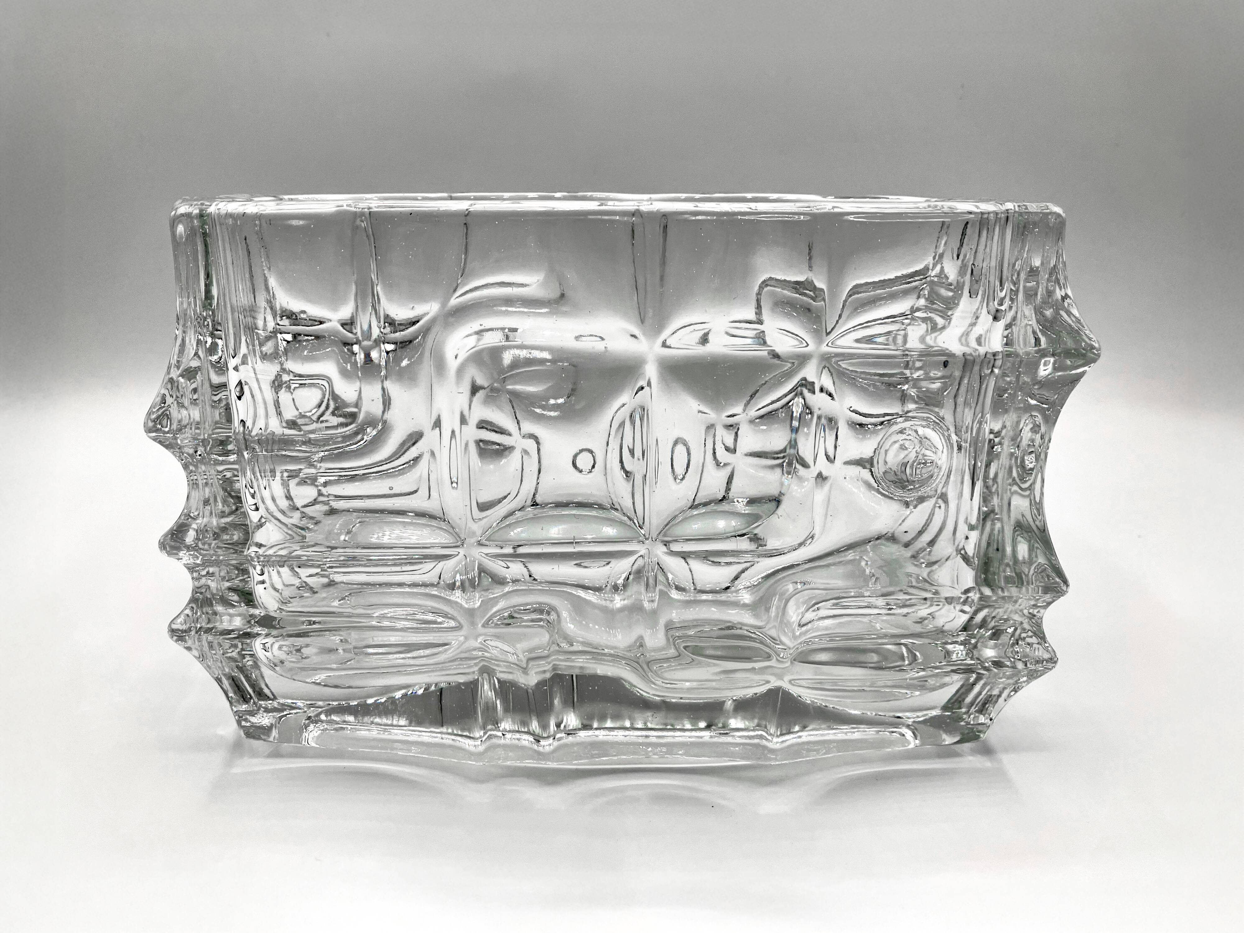 Jardiniere vase by Vladislav Urban for Rosice • Sklo Union • 1968