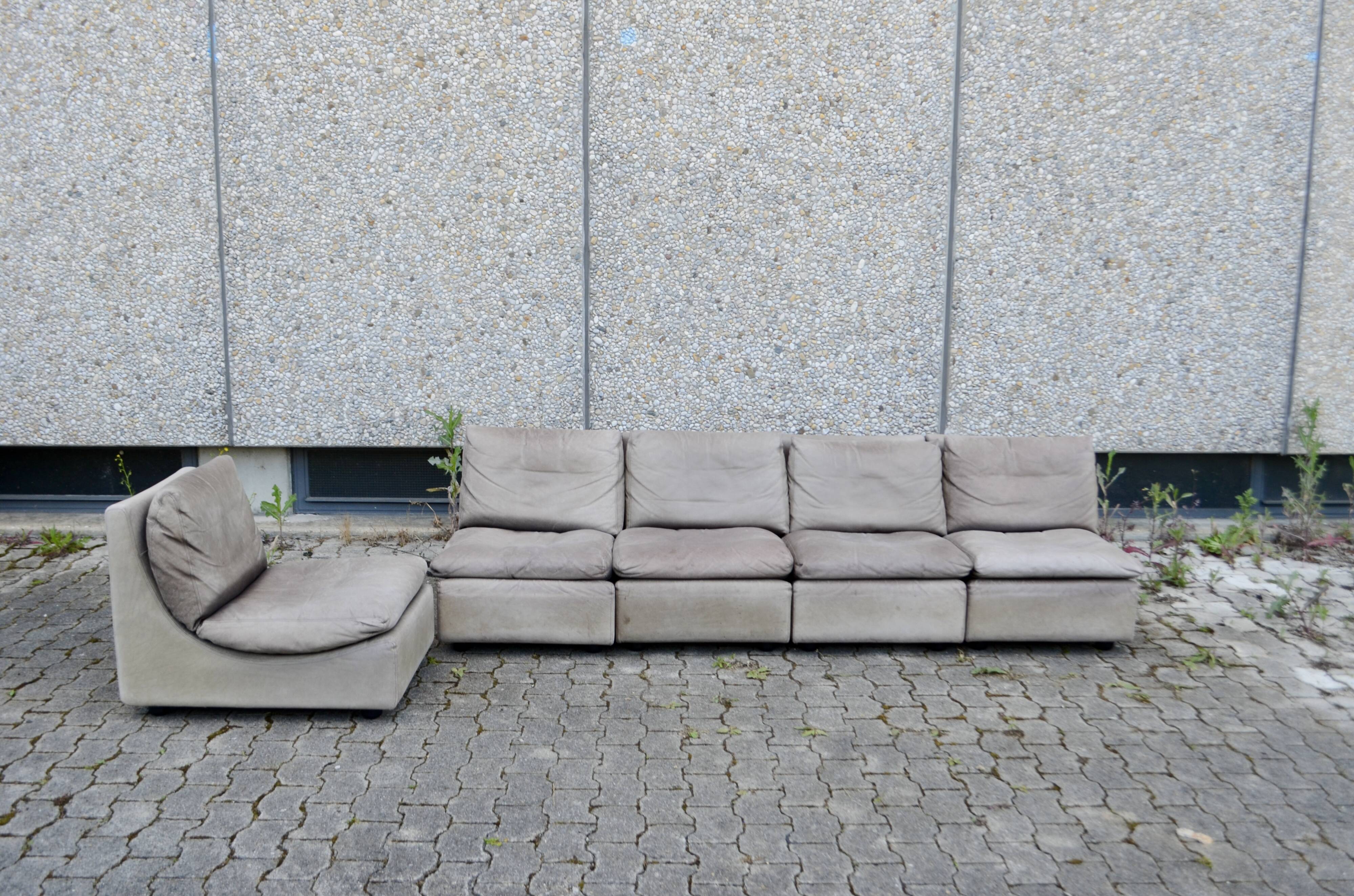 Walter Knoll Modular Leather Sofa