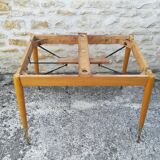 Modular table width and height
