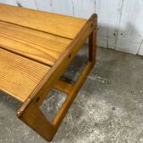 Table basse sapin année 80