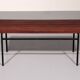 Mid-Century Meranti Wood Bench 1960 Italy