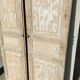 Pair of old fir doors 113x232