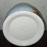 Cache-pot / antique decorative pot – deer décor – porcelain from Paris - H 16 cm