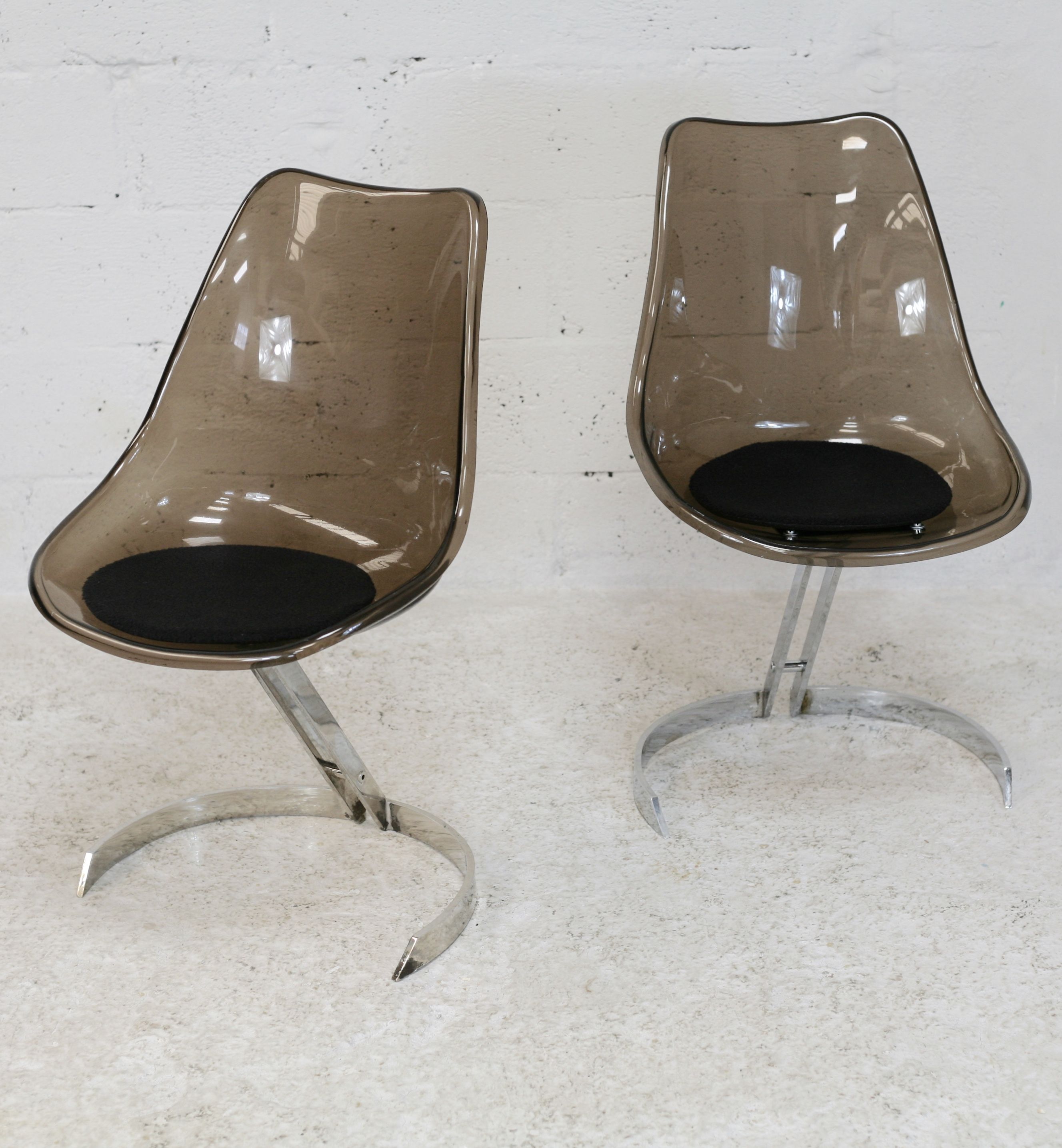 Pair of "space age" chairs