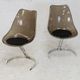 Pair of "space age" chairs