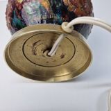 Lamp by Camille Fauré Enamels of art Limoges (1874-1956)