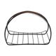 Log metal and cane log basket 1960