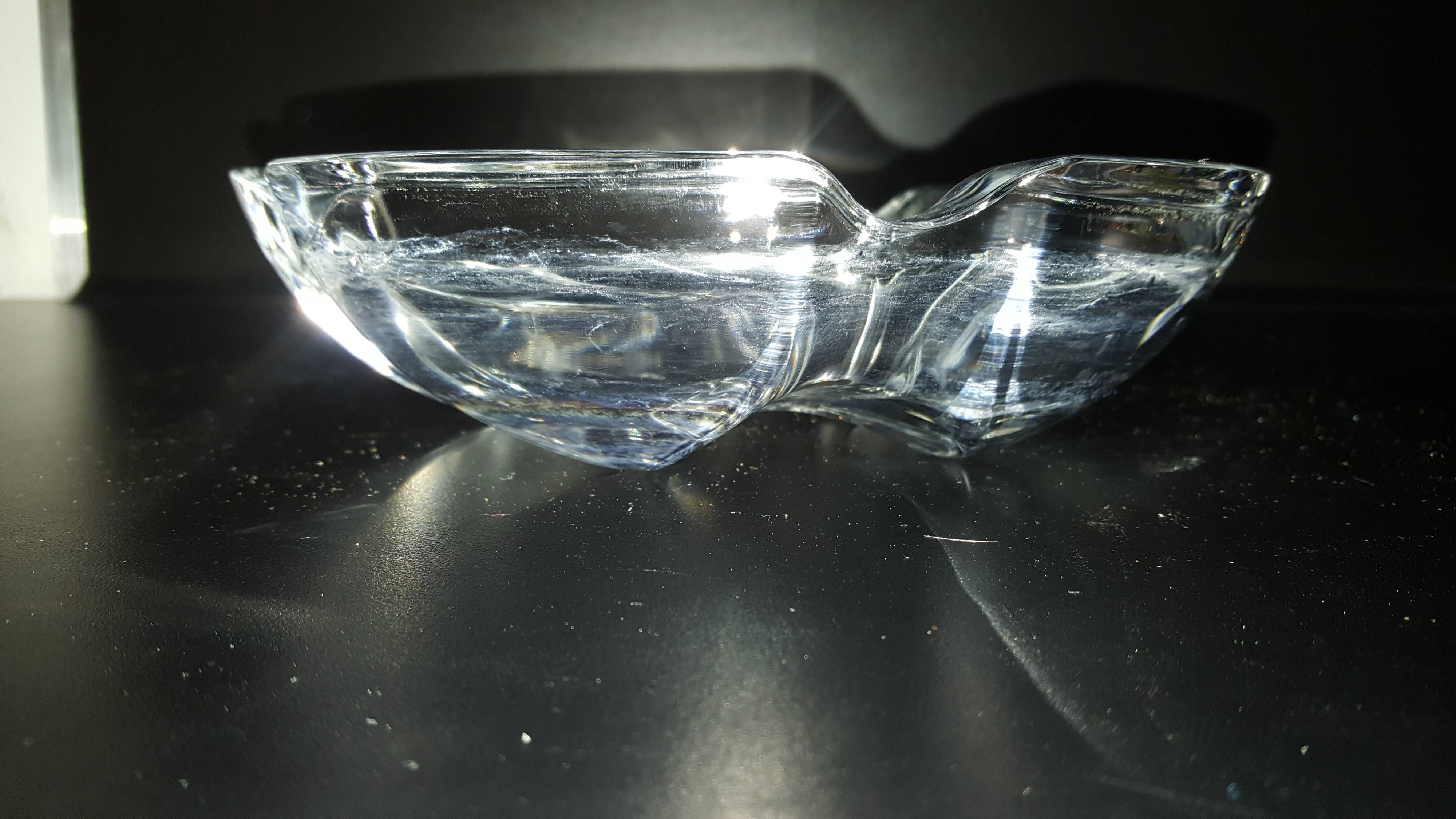 Large Crystal ashtray