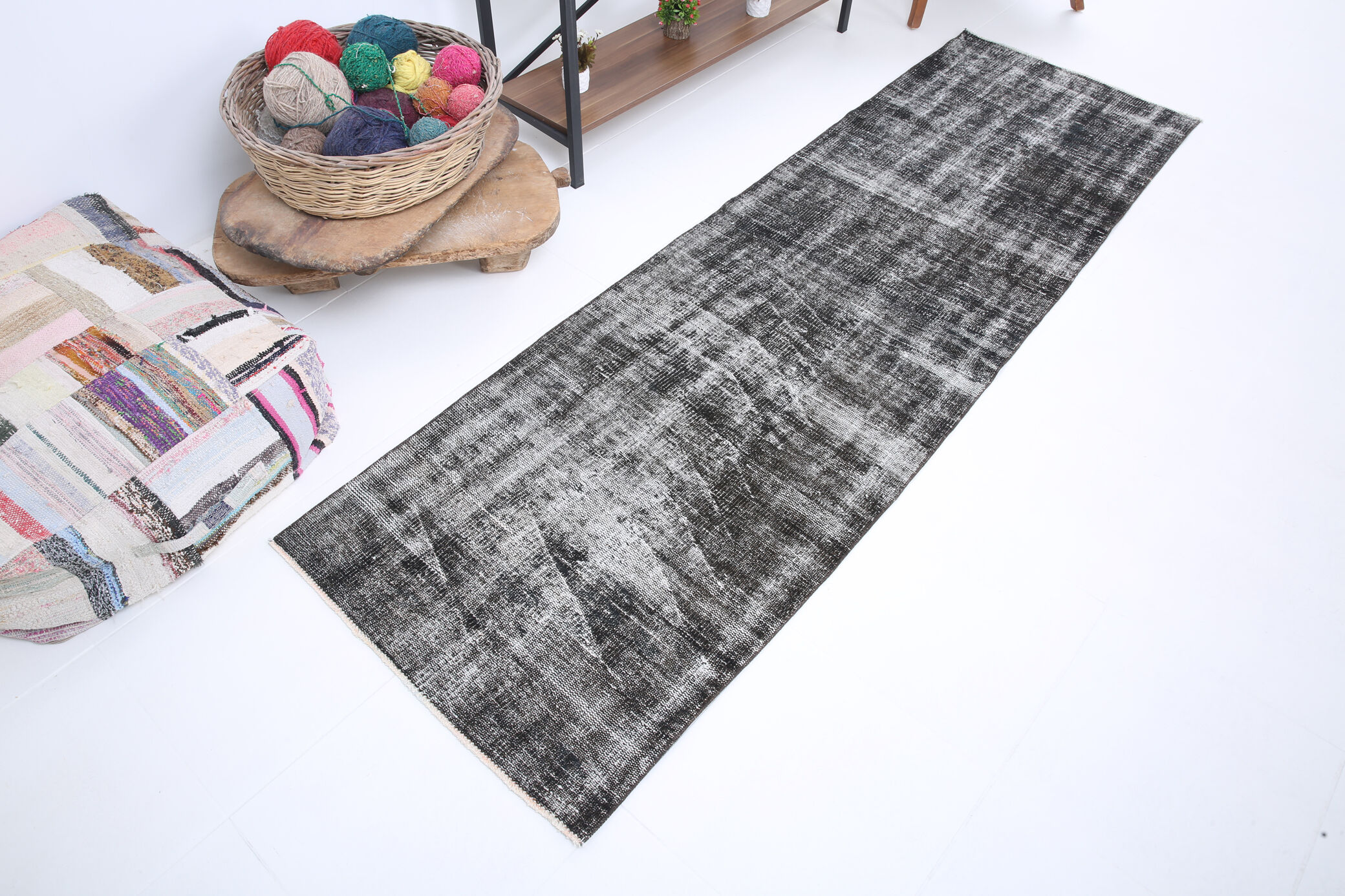 2x8 turkish vintage runner rug, 2x8 vintage runner