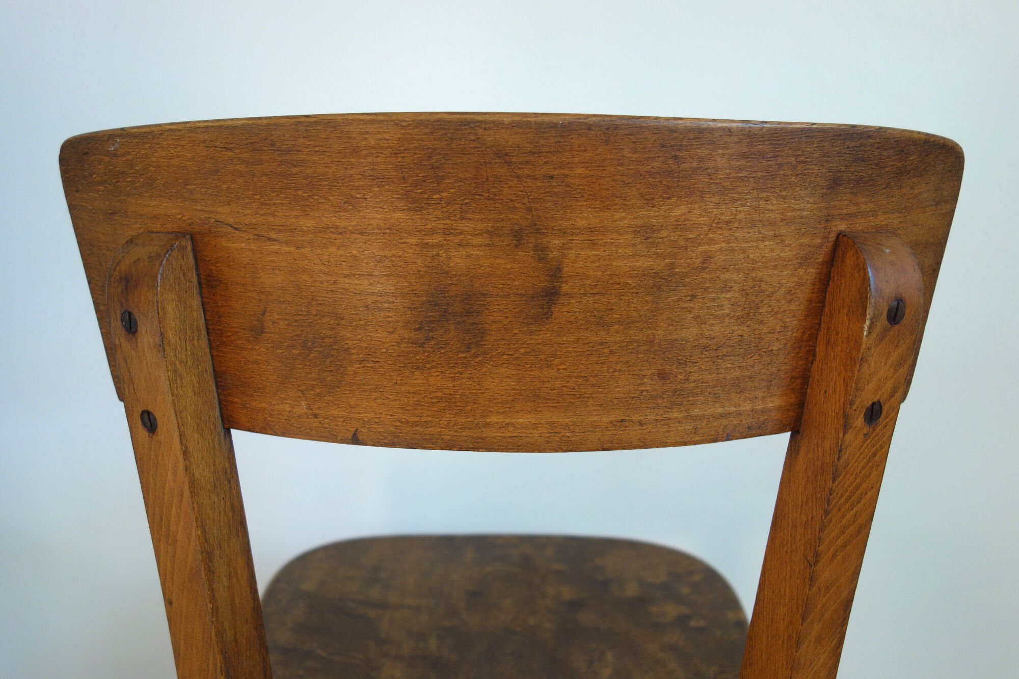 Pair of vintage Fischel bistro chairs