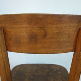 Pair of vintage Fischel bistro chairs