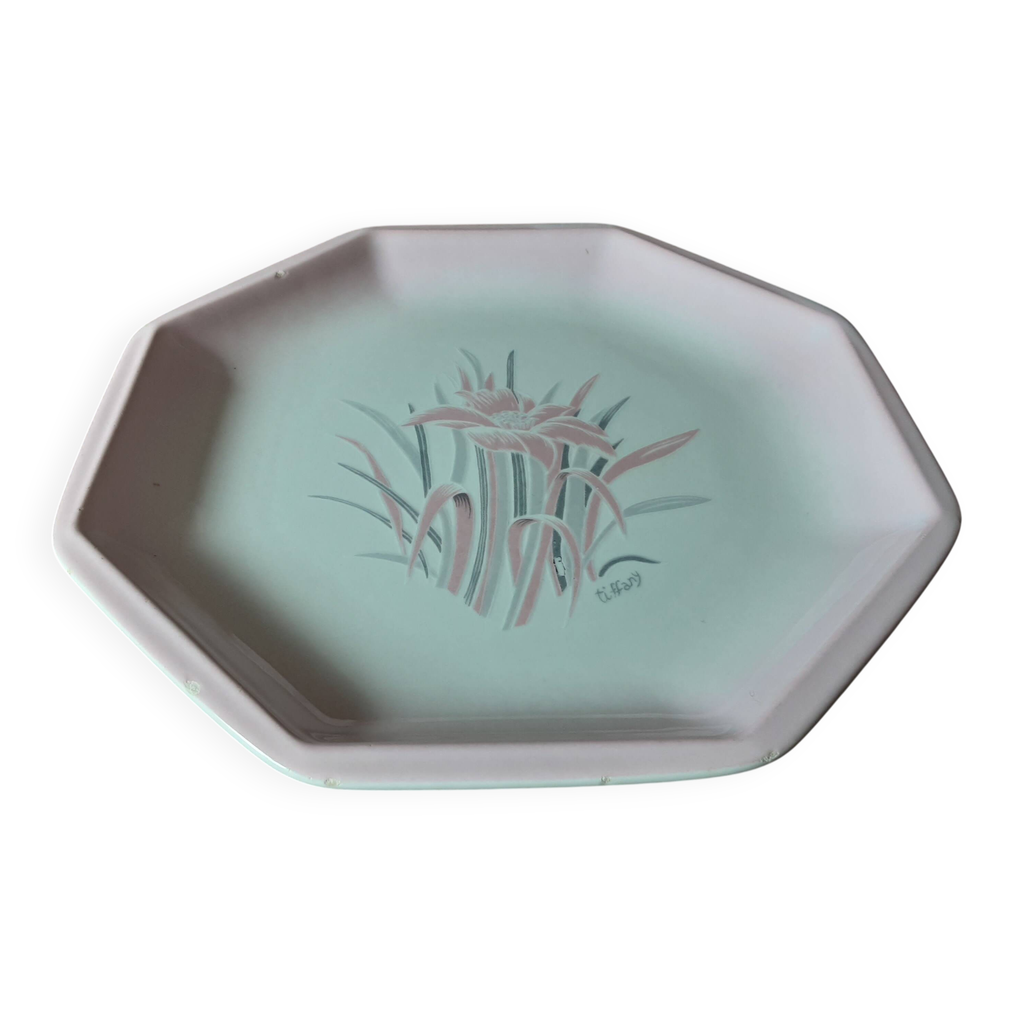 Tiffany plate, Italy