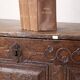 Antique oak wooden chest