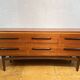 Mid Century Retro Vintage Teak Sideboard 1960s  6 Drawer Storage Stylish