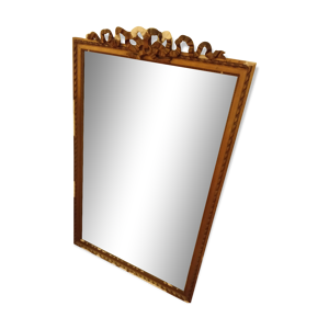 Miroir ancien bois sculpté