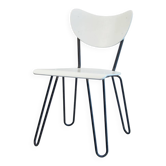 Chaises en contreplaqué rétro Lemafa