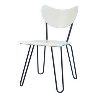 Chaises en contreplaqué rétro Lemafa