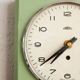 Vintage czechoslovak prim kitchen wall clock with timer, 1960s