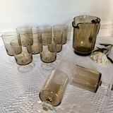Luminarc glasses set and matching pitcher
