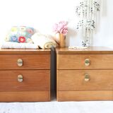 Mid-century Stag teak bedside