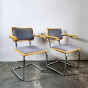 Chaises à accoudoirs des années 1980