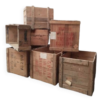 Old transport crates