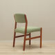 Set of six teak chairs, Danish design, 70s, production: Denmark