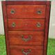 Navy weekly in solid mahogany, 7 drawers, National Airy, Type Glasgow