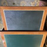 Louis XVI style flat desk in mahogany