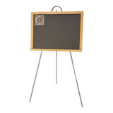 Raw easel painting