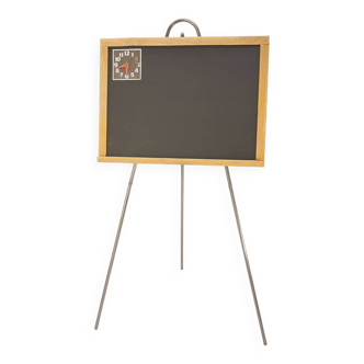 Raw easel painting